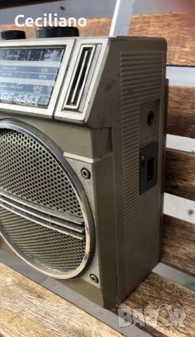 Радиокасетофон Sharp GF-4343 Vintage Boombox, снимка 5 - Радиокасетофони, транзистори - 52918745