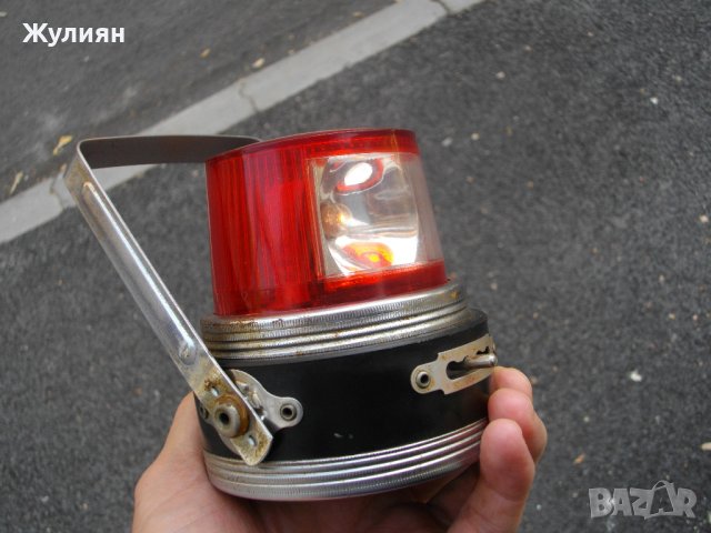 СИГНАЛНА АВАРИЙНА ЛАМПА ФЕНЕР ПРОЖЕКТОР СССР, снимка 11 - Антикварни и старинни предмети - 37838031