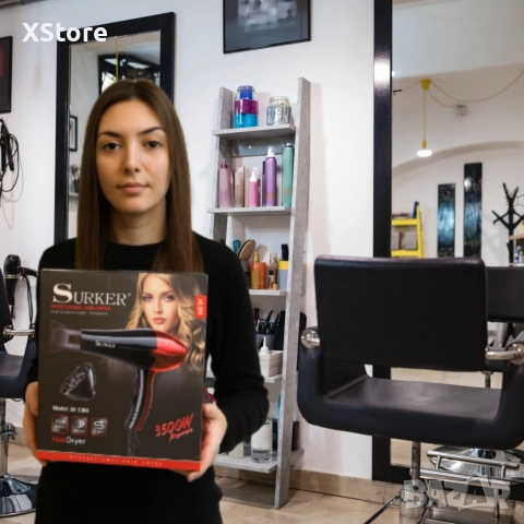 Професионален сешоар SURKER, SK-3303 – 3500W, снимка 2 - Сешоари - 52595122