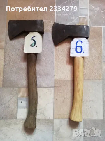  Стари брадви, тупори секири,  има военни немски от WW-2, снимка 7 - Антикварни и старинни предмети - 48083696