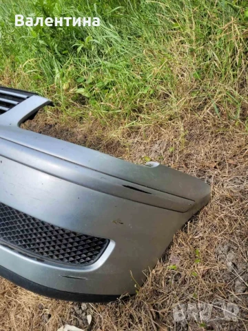 Предна броня за VW Polo 2001 година,сив цвят, снимка 6 - Части - 51149574