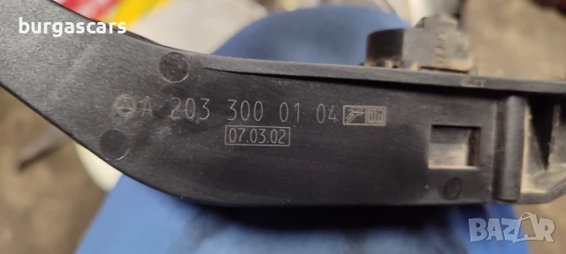 Потенциометър педал газ A 203 300 01 04 Mercedes C220 W203 - 90лв, снимка 3 - Части - 50721544