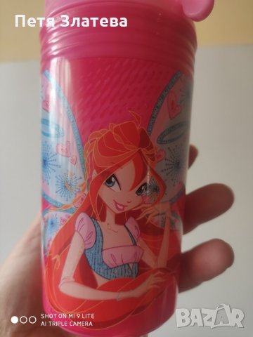 Две Оригинални Frozen кукли Disney Замръзналото кралство + нова кутия за храна + нова чаша Winx, снимка 5 - Кукли - 31049406