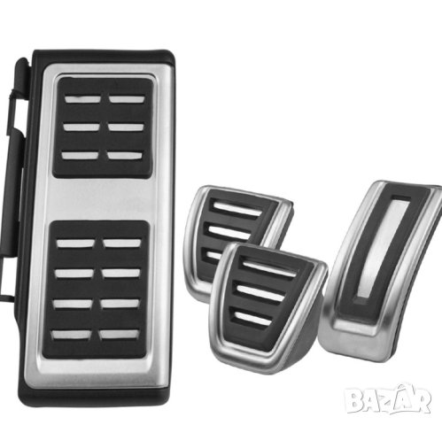 капачета за педали метални за Audi A4 B8 A5 S5 Q3 Q5 A6 C7 A8 S8 A7, снимка 1 - Аксесоари и консумативи - 43231706