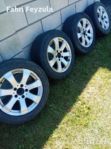 4  broya  djanti  sas  zimni  gumi za  Mersedes  , снимка 2 - Гуми и джанти - 50623870