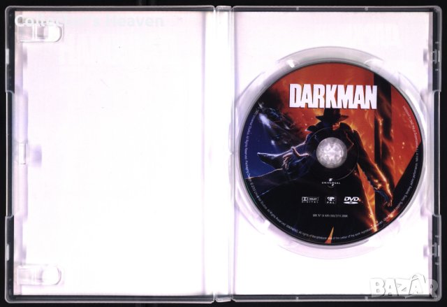 Даркман 1990 година DVD диск фантастика, снимка 3 - DVD филми - 43773024
