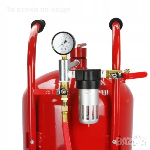 Пневматична пясъкоструйка 76 литра Mar-Pol, снимка 4 - Други машини и части - 50333574