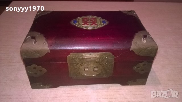 shanghai-ретро кутия-17х11х8см-внос франция, снимка 2 - Колекции - 27448296