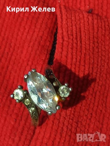 СКЪПОЦЕНЕН РЕТРО АРТ ПРЪСТЕН СРЕБРО 925 с ЮВЕЛИРНО ФАСЕТИРАНИ БЛЕСТЯЩИ ЦИРКОНИ 36128, снимка 16 - Пръстени - 39535623