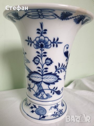 Порцеланова ваза - Майсен , снимка 1 - Антикварни и старинни предмети - 43677208