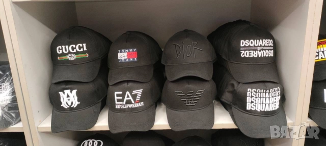 шапки с козирка gucci , снимка 12 - Шапки - 51454903