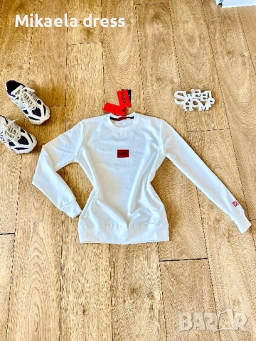 Hugo Boss!Страхотен суперсвеж ежедневен суичър.С М Л размер, снимка 5 - Суичъри - 51959202