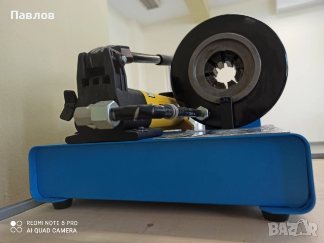 Ръчна хидравлична преса за пресоване на накрайници за хидравлични маркучи, снимка 2 - Други машини и части - 20144193