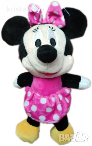 Детска плюшена играчка Мини Маус седнала, снимка 1
