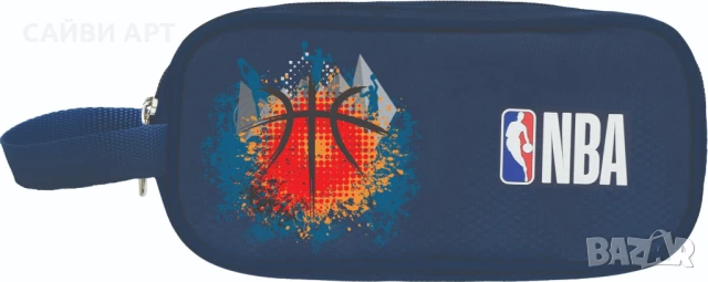 Несесер NBA compact, 20x9x7cm, син