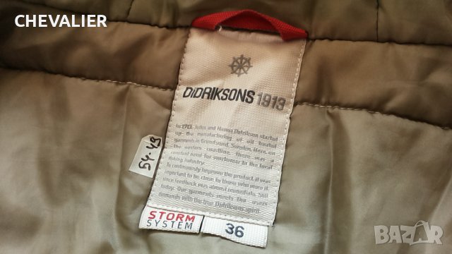 DIDRIKSONS STORM SYSTEM Womens Parka Размер 36 / M дамска парка 54-49, снимка 13 - Якета - 37288695