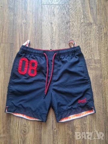 Страхотни мъжки шорти бански SUPERDRY размер  L, снимка 1
