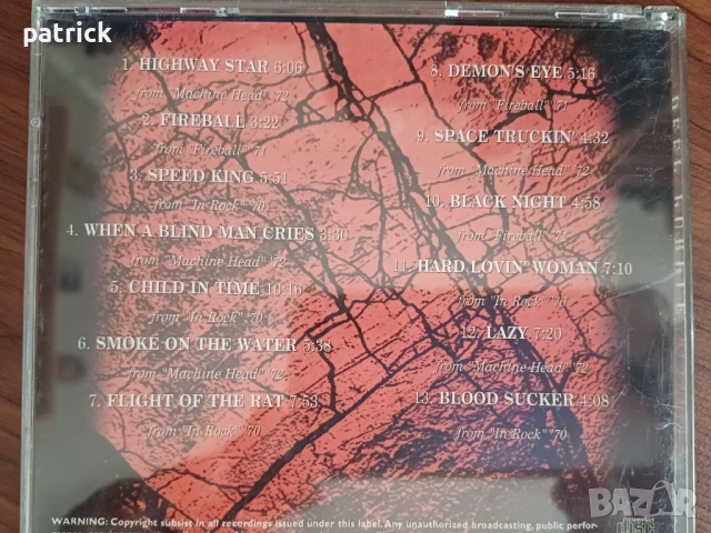 Bon Fire, Deep Purple, Queen, снимка 2 - CD дискове - 44892586