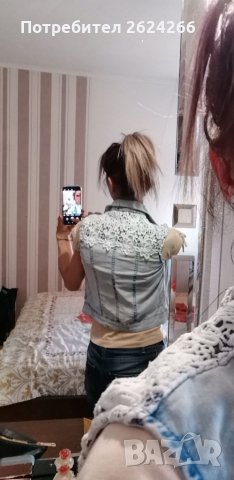 Дамски дънков елек Signet, снимка 7 - Елеци - 28525457