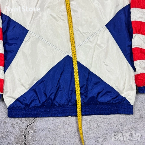 Рядка Vintage Adidas "All Nations" Windbreaker – 90-те години – XL, снимка 10 - Спортни дрехи, екипи - 53513428