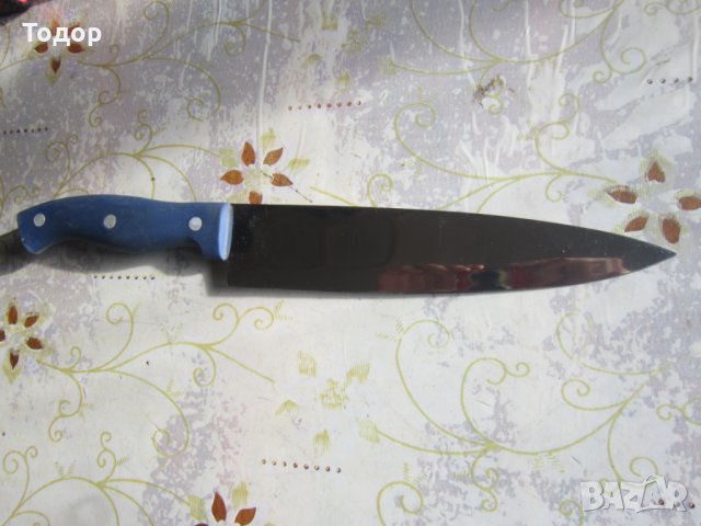 Страхотен немски  нож на Шеф Готвач, снимка 4 - Ножове - 27024530