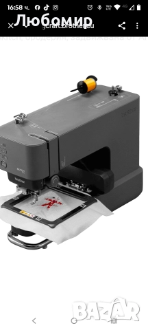 Бродираща машина Brother Skitch PP1, площ за бродиране 100 x 100 мм, управлявана от приложението 