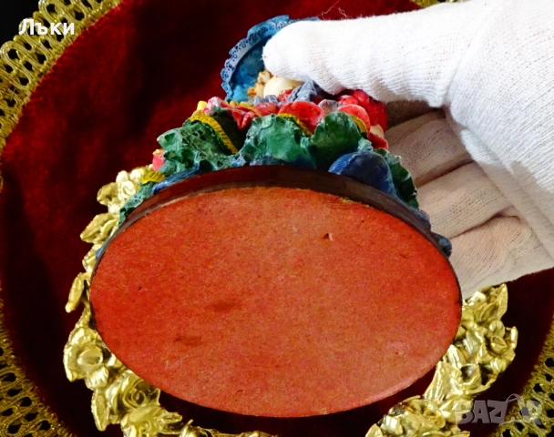 Порцеланова статуетка Дама с кошничка. , снимка 8 - Статуетки - 53574272