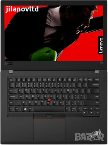 Лаптоп Lenovo ThinkPad T480 i7-8550U 16GB 512GB NVMe ГАРАНЦИЯ, снимка 4 - Лаптопи за работа - 51042783