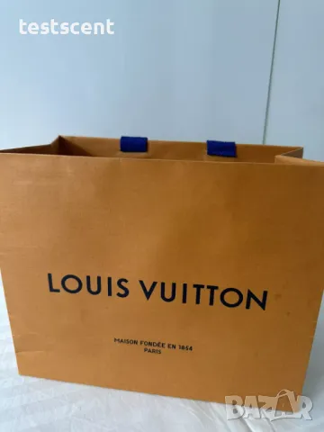 Бутикова подаръчна торба Louis Vuitton 48см x 39см x 12см LV хартиена бутик gift shopping bag, снимка 3 - Чанти - 48211092