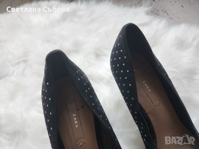 Обувки zara, снимка 3 - Дамски обувки на ток - 40110516