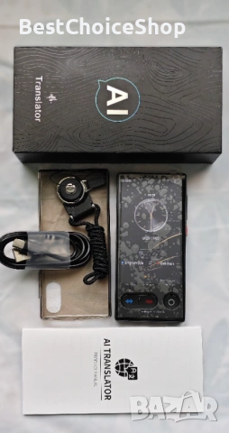  Преводач с изкуствен интелект S30 Pro - 4-инчов HD екран, превод от снимки