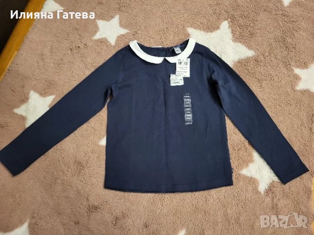 Нова с етикет блуза за момиче Okaidi 6г, снимка 1