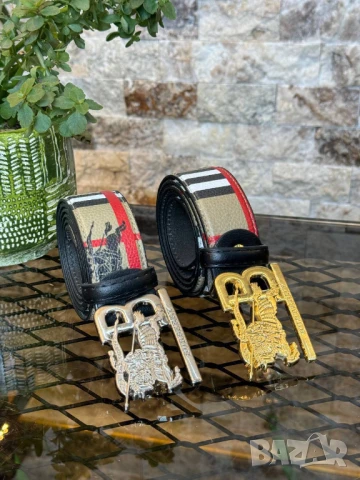 колани от естествена кожа в кутия burberry, снимка 5 - Колани - 50741985