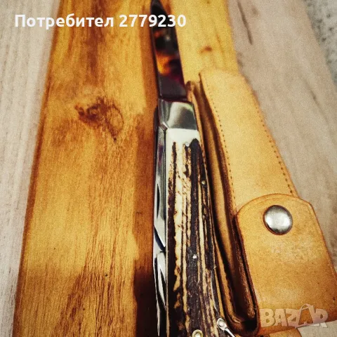 Многофункционална ножка с чирени от рог Нова, снимка 6 - Ножове - 50435378