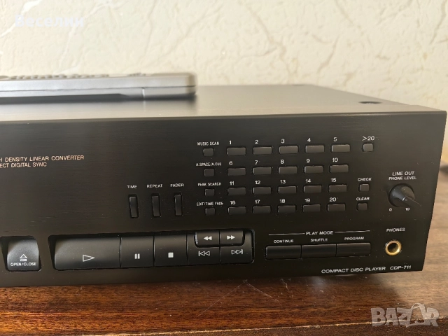 CD SONY-CDP711, снимка 2 - Аудиосистеми - 52410187