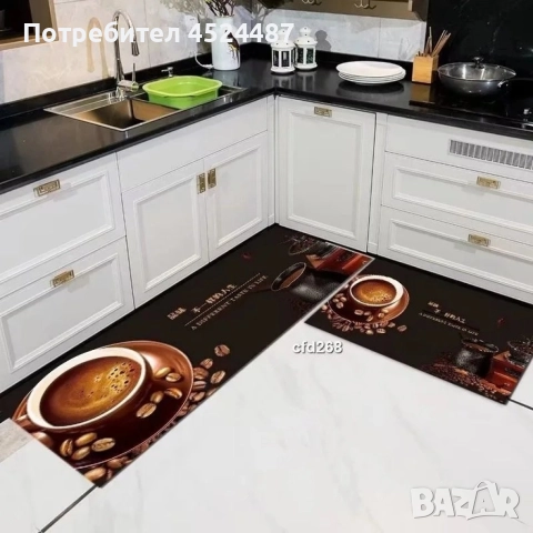Комплект водоустойчиви постелки за кухня, различни цветове, снимка 7 - Други - 52631649