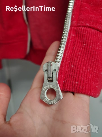 Дамски суичър Superdry в червено , снимка 8 - Якета - 53506988