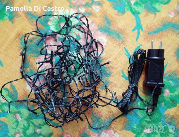 Коледна украса LED цветни лампички 80 броя с 8 функции. IP 44 за външна и вътрешна употреба. Нова., снимка 3 - Декорация за дома - 34911617