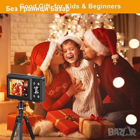 Нова Компактна Цифрова Камера 44MP 1080P с 32GB Карта и 16X Зум, снимка 8 - Фотоапарати - 43503755