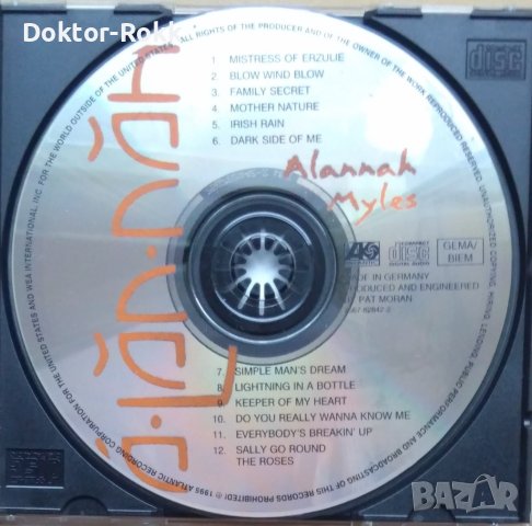 Alannah Myles – A-Lan-Nah (1995, CD), снимка 3 - CD дискове - 40647416