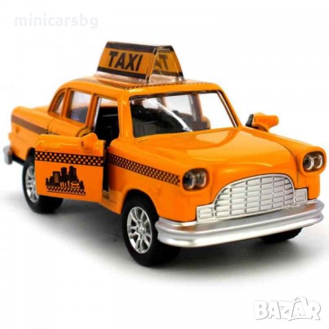 Метални колички: Ford Thunderbird Taxi (Форд Ню Йорк Такси), снимка 3 - Колекции - 32631173
