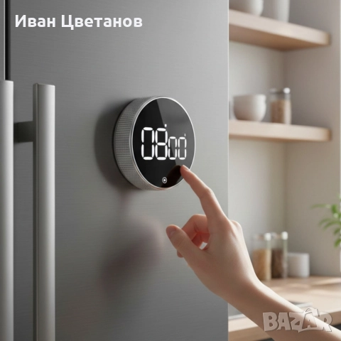 Магнитен LED дигитален таймер