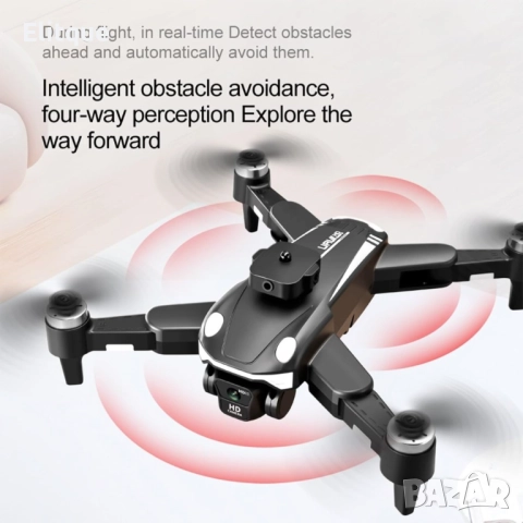 4K Безчетков дрон F200, снимка 7 - Дронове и аксесоари - 52852600