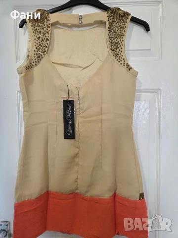 Нова рокля с украса, снимка 2 - Рокли - 51168210