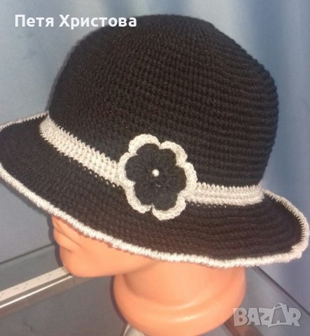 Ръчно изплетени шапки, снимка 6 - Шапки - 38393040