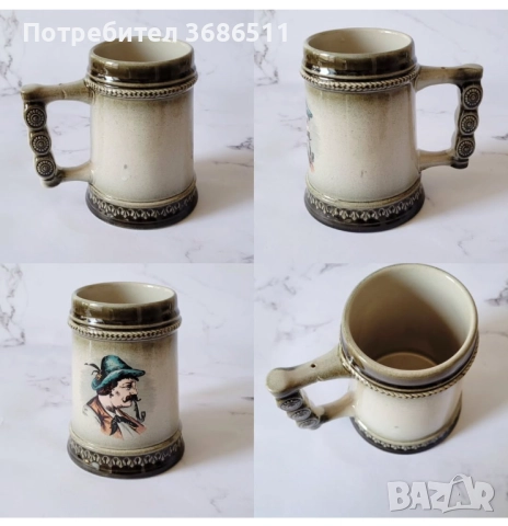 Немски халби за бира, снимка 7 - Антикварни и старинни предмети - 52261146