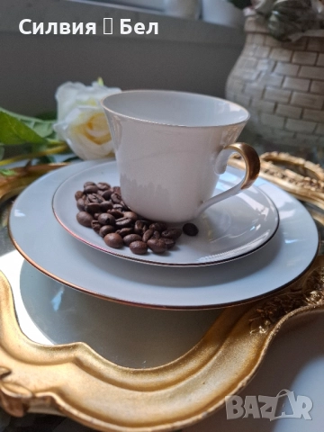 Комплект за кафе/чай Alka-Kunst Alboth & Kaiser, снимка 12 - Чаши - 51733152