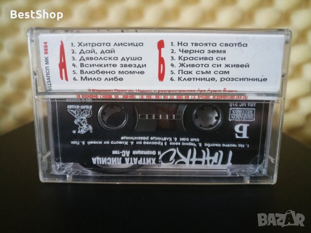Панко и Формация Астон - Хитрата лисица, снимка 2 - Аудио касети - 28840793