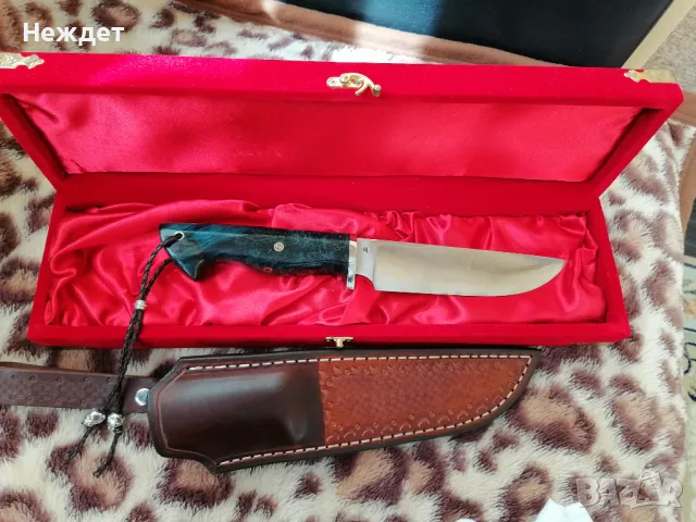 Нож от стомана Rex 121 закален на 69единици от Капо. , снимка 2 - Ножове - 47327810