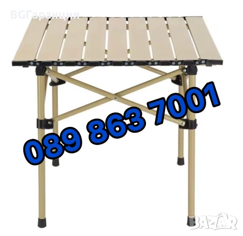 Качествена сгъваема маса в ново състояние